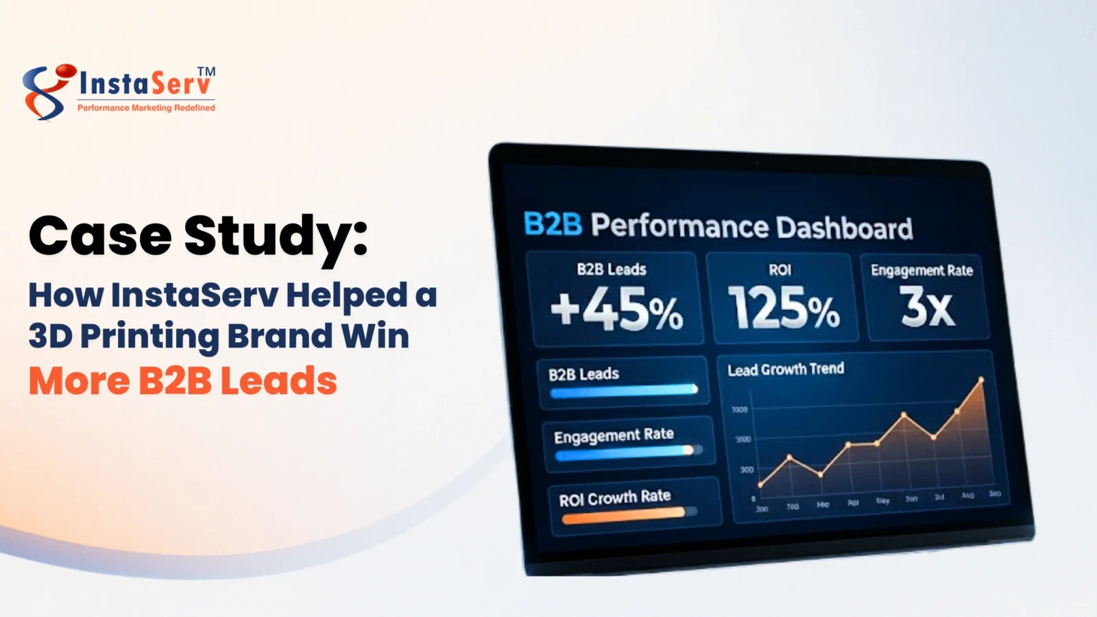 Case Study: How InstaServ Helped a 3D Printing Brand Win More B2B Leads